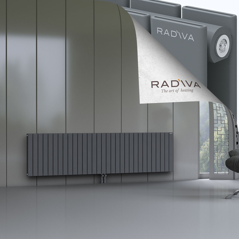 Oti Radiateur En Aluminium 600x2290 Anthracite