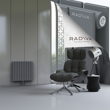 Oti Radiateur En Aluminium 600x662 Anthracite - Thumbnail