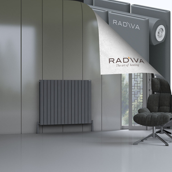 Oti Radiateur En Aluminium 900x1106 Anthracite - Thumbnail