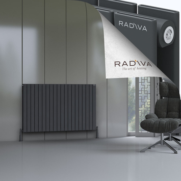 Oti Radiateur En Aluminium 900x1476 Anthracite Foncé - Thumbnail