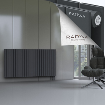 Oti Radiateur En Aluminium 900x1772 Anthracite Foncé - Thumbnail