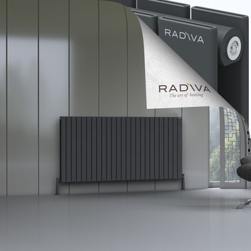 Oti Radiateur En Aluminium 900x1846 Anthracite Foncé - Thumbnail