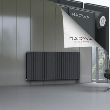 Oti Radiateur En Aluminium 900x1846 Anthracite Foncé - Thumbnail