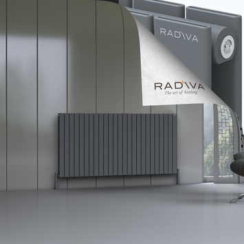 Oti Radiateur En Aluminium 900x1846 Anthracite - Thumbnail