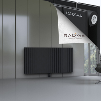 Oti Radiateur En Aluminium 900x1846 Noir - Thumbnail