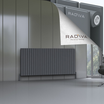 Oti Radiateur En Aluminium 900x1994 Anthracite - Thumbnail