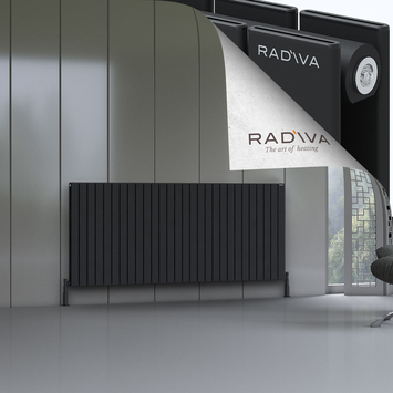 Oti Radiateur En Aluminium 900x2068 Noir - Thumbnail