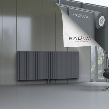 Oti Radiateur En Aluminium 900x2142 Anthracite - Thumbnail