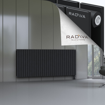 Oti Radiateur En Aluminium 900x2142 Noir - Thumbnail