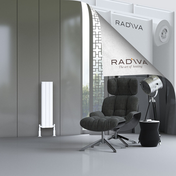 Oti Radiateur En Aluminium 900x218 Blanc - Thumbnail