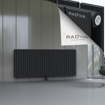 Oti Radiateur En Aluminium 900x2216 Noir - Thumbnail