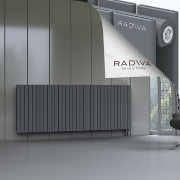 Oti Radiateur En Aluminium 900x2364 Anthracite - Thumbnail