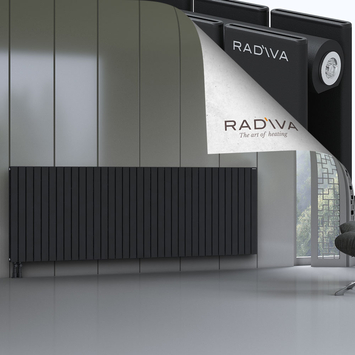 Oti Radiateur En Aluminium 900x2586 Noir - Thumbnail