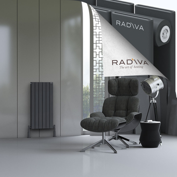 Oti Radiateur En Aluminium 900x440 Anthracite Foncé - Thumbnail