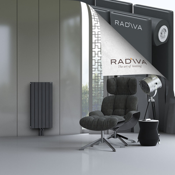 Oti Radiateur En Aluminium 900x440 Anthracite Foncé - Thumbnail