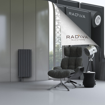 Oti Radiateur En Aluminium 900x440 Anthracite Foncé - Thumbnail