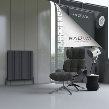 Oti Radiateur En Aluminium 900x810 Anthracite Foncé - Thumbnail