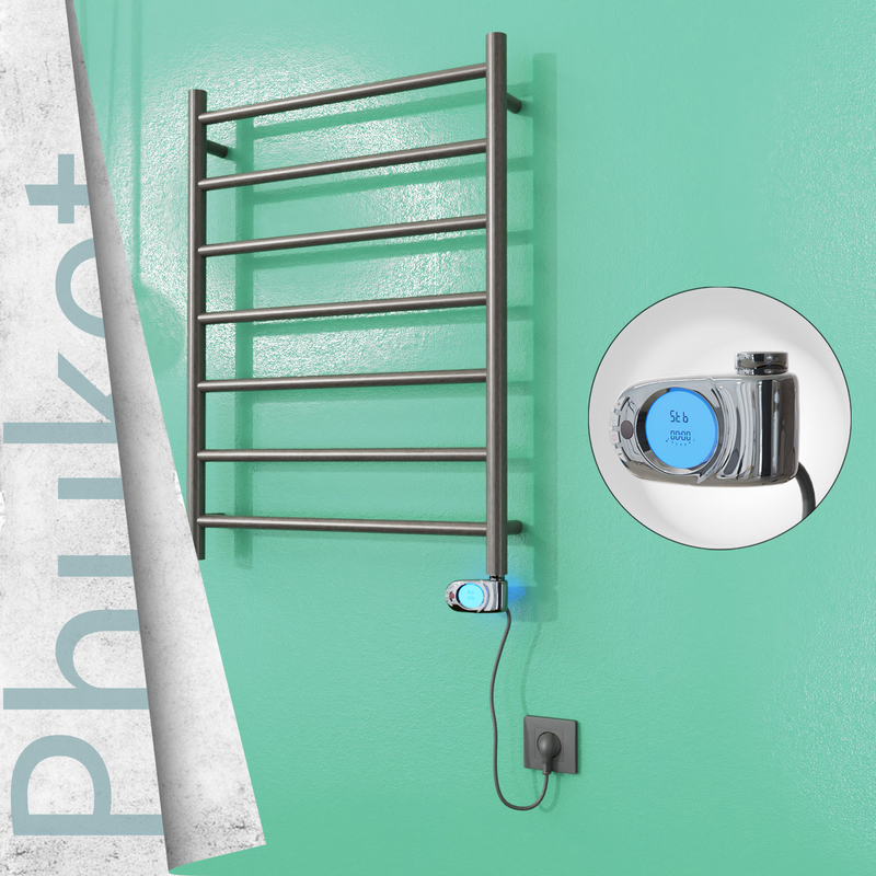 Phuket Electric Towel Warmer 200 W 600x800 Satine Finish (Musa Thermostat)