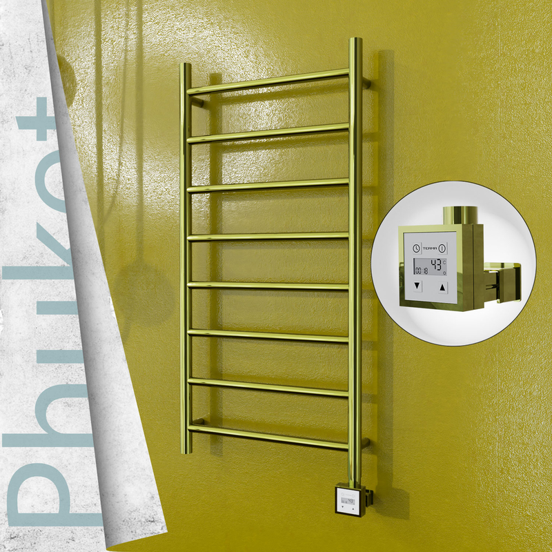 Phuket Electric Towel Warmer 500x1000 Gold Ktx3 200 W