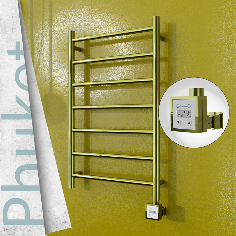 Phuket Electric Towel Warmer 500x800 Gold Ktx3 200 W