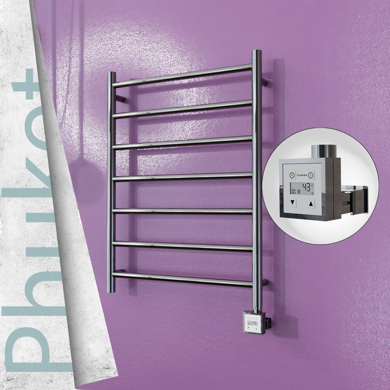 Phuket Electric Towel Warmer 600x800 Polished Finish Ktx3 200 W