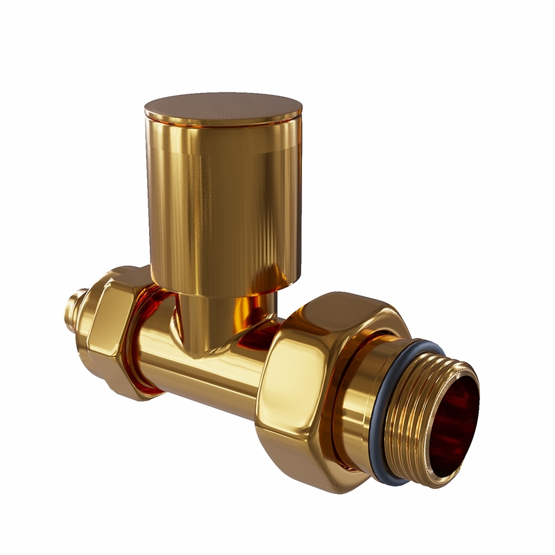 Radiator Valve 1/2'' Or Straight Pex (Metal Head 16x2 Connection)