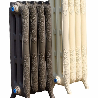 Retro Cast Iron Radiator Footed End 3 Column 950x380 Primer