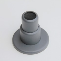 Sèche Serviettes Tube Hiding Sleeve Stringed Plastic Anthracite - Thumbnail