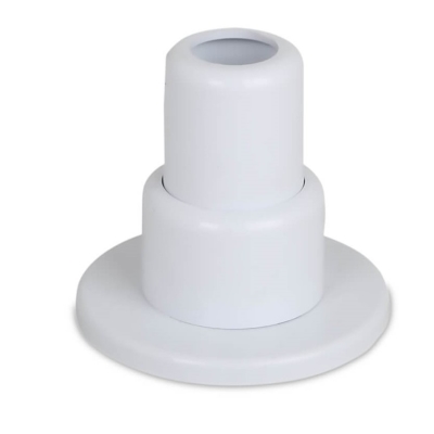 Sèche Serviettes Tube Hiding Sleeve Stringed Plastic Blanc