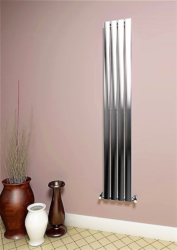 Silba Decorative Towel Warmer 270x1800 Chrome