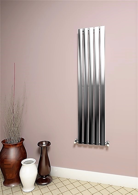 Silba Decorative Towel Warmer 340x1800 Chrome