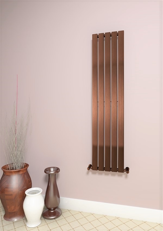 Silba Decorative Towel Warmer 340x1800 Copper Antique