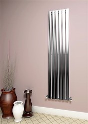 Silba Decorative Towel Warmer 410x1800 Chrome - Thumbnail