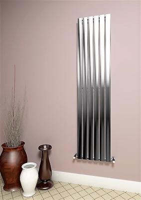 Silba Decorative Towel Warmer 410x1800 Chrome