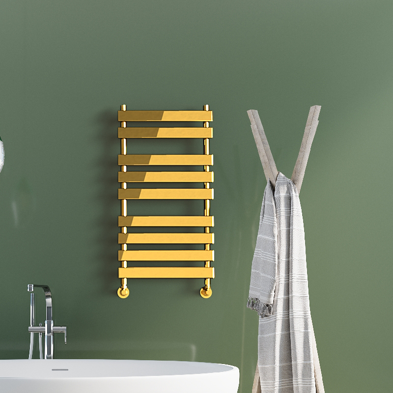 Tahiti Decorative Towel Warmer 500x1300 Gold