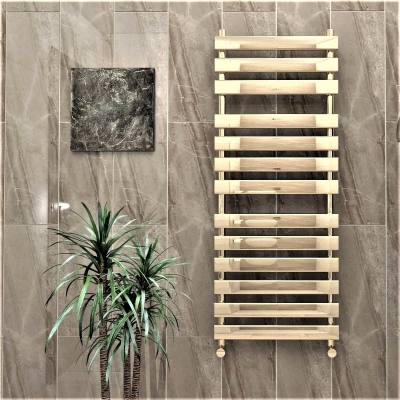 Tahiti Decorative Towel Warmer 500x1300 Gold