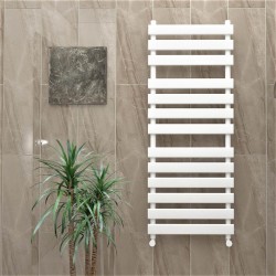 Tahiti Decorative Towel Warmer 500x1300 White - Thumbnail