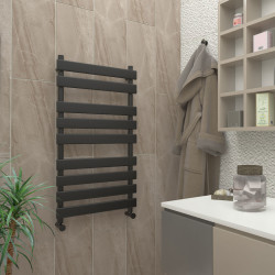 Tahiti Decorative Towel Warmer 500x950 Anthracite - Thumbnail