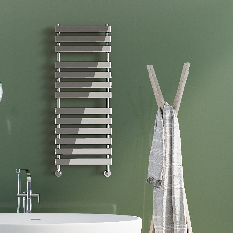 Tahiti Decorative Towel Warmer 500x950 Chrome