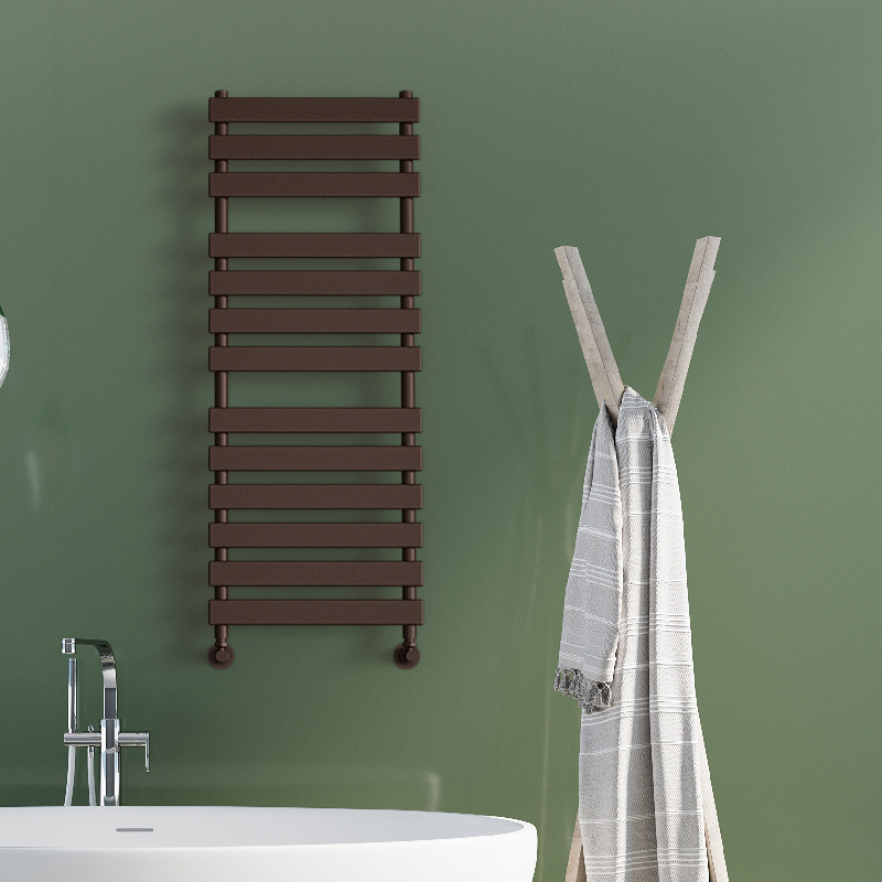 Tahiti Decorative Towel Warmer 500x950 Copper Antique