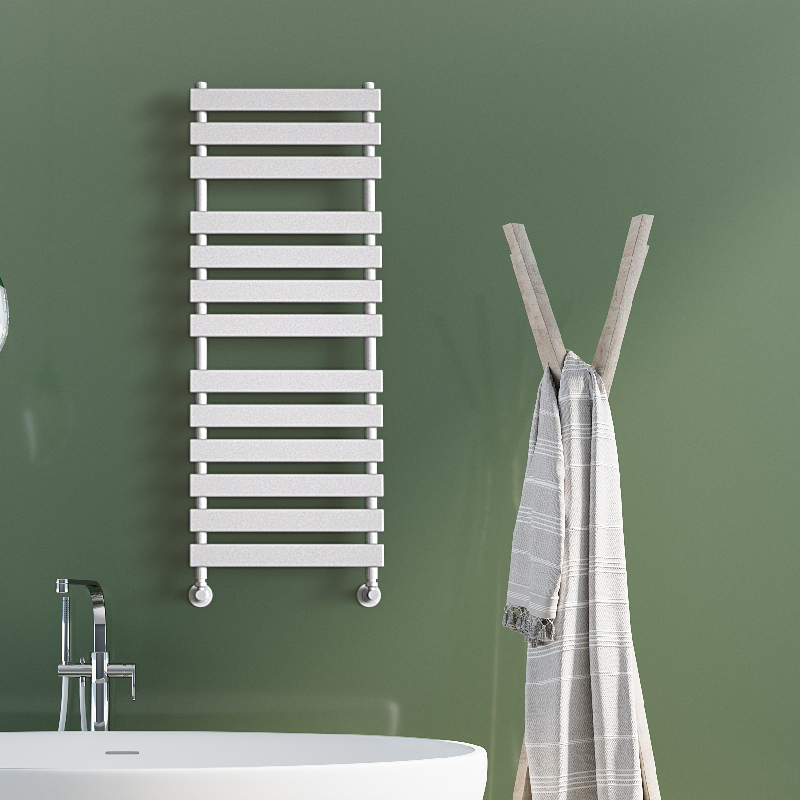 Tahiti Decorative Towel Warmer 500x950 White