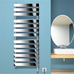 Tahiti Electric Towel Warmer 300 Watt 500x1300 Chrome (On/Off) - Thumbnail