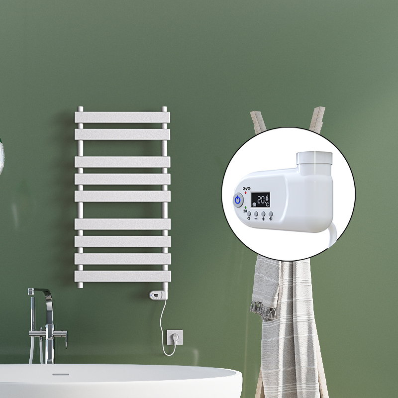 Tahiti Electric Towel Warmer 600 Watt 500x1300 White (Thesis Thermostat)