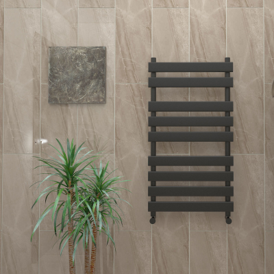 Tahiti Sèche Serviettes Décoratif 500x950 Anthracite