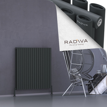 Tano Aluminium Radiator 1000x1036 Dark Anthracite - Thumbnail