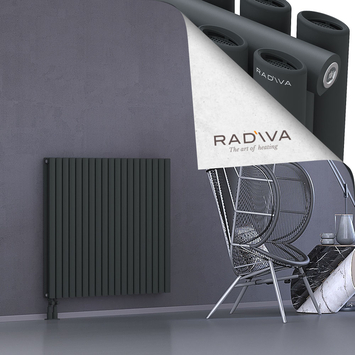 Tano Aluminium Radiator 1000x1094 Dark Anthracite - Thumbnail