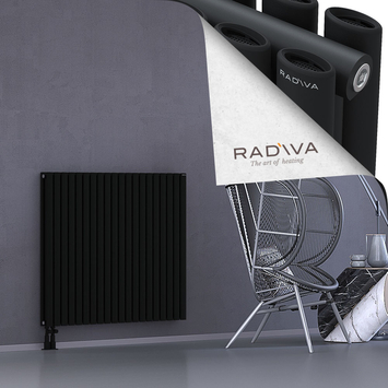 Tano Aluminium Radiator 1000x1152 Black - Thumbnail