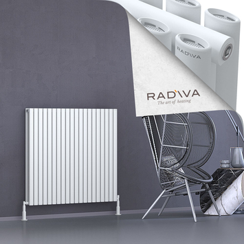 Tano Aluminium Radiator 1000x1152 White - Thumbnail