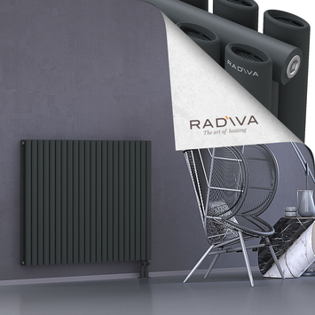 Tano Aluminium Radiator 1000x1268 Dark Anthracite - Thumbnail