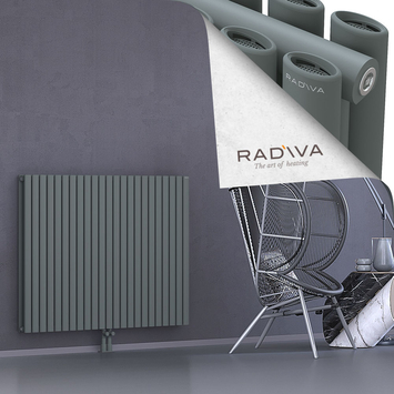 Tano Aluminium Radiator 1000x1326 Anthracite - Thumbnail